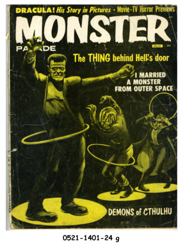 Monster Parade #4 © March 1959 Magnum Publications